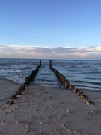 seaside in the netherlands