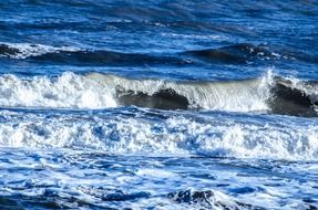 Blue strong waves