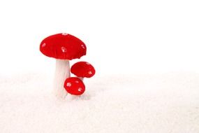 the artificial fly agaric