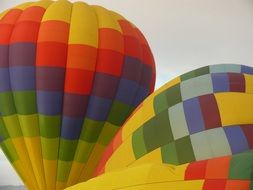 charmingly beautiful hot air balloons