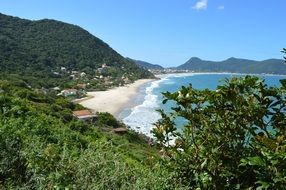 picturesque beach in Brazil