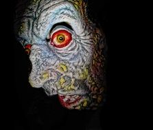 Halloween zombie mask