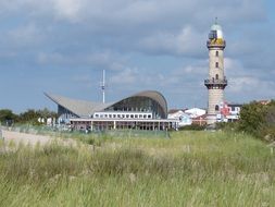 Modern architecture in warnemÃ¼nde, Germany