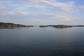 fjord in norway sea tranquil panorama