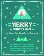 Illustration of christmas cards