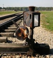 old switch point in Poland