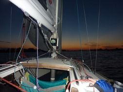 Sailing on the ship