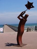 art sculpture on the waterfront