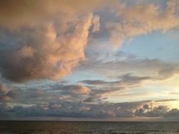 scenic evening sky