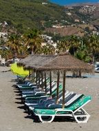 beach furniture for rest