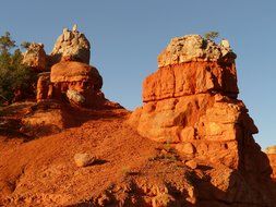 National park in desert in Utah