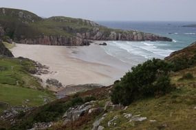 Landscape of highlands and islands