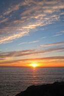 sunset clouds