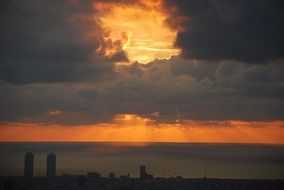 Barcelona dawn