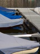 Sailing boats at the pier