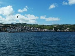 panoramic view of the Azores
