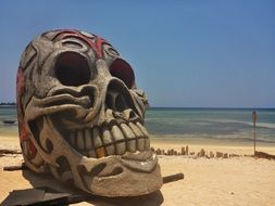 Skull and crossbones in Indonesia