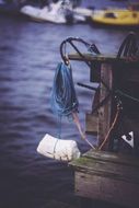 blue rope