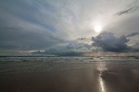 abendstimmung over the north sea coast