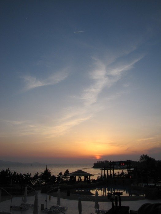 Picture of glow in the sky