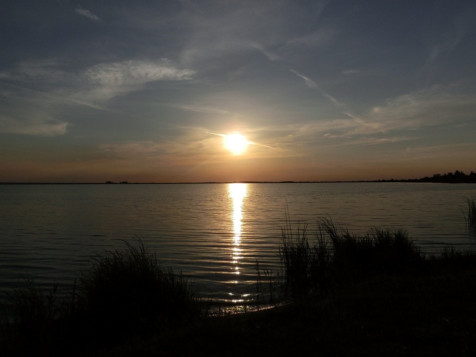 wonderful dark sunset