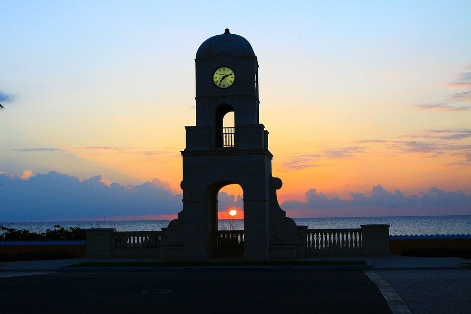 tower clock, florida