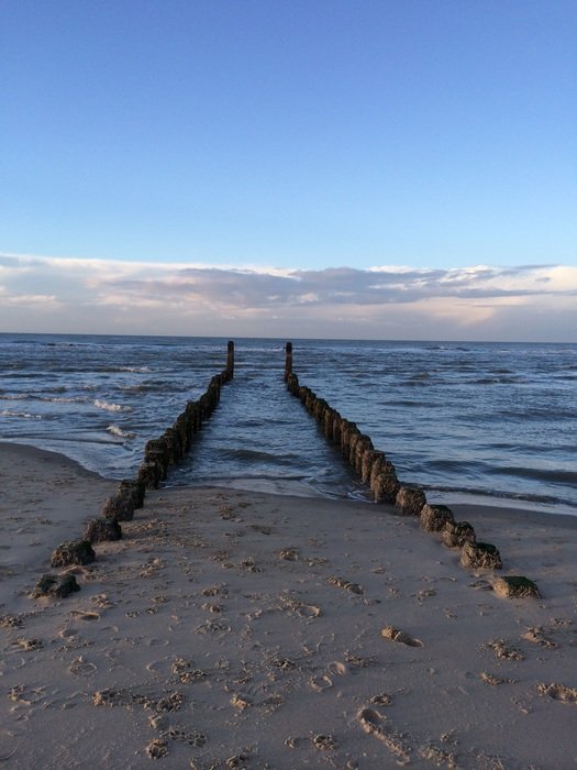 seaside in the netherlands