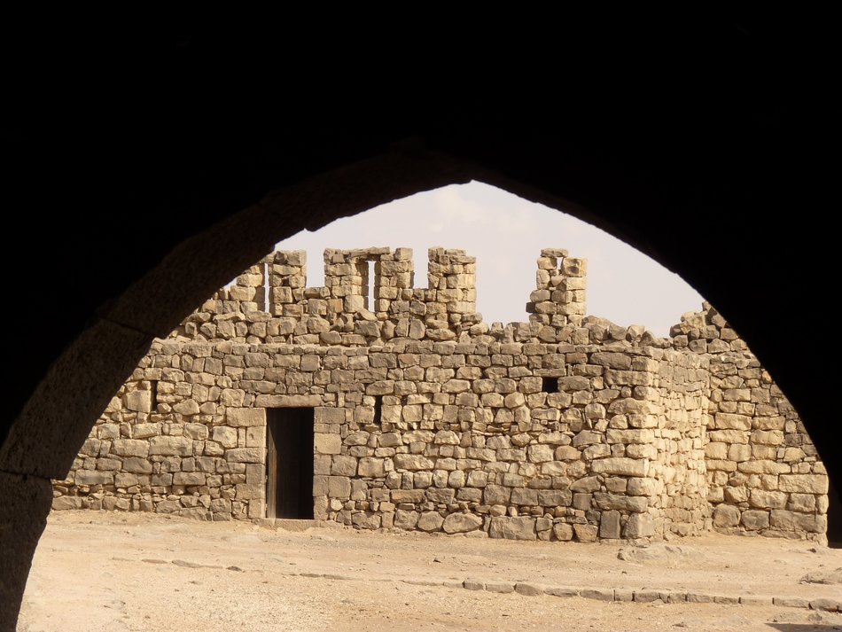 qasr azraq in Jordan