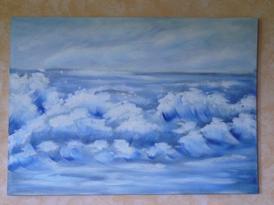 image wave drawing