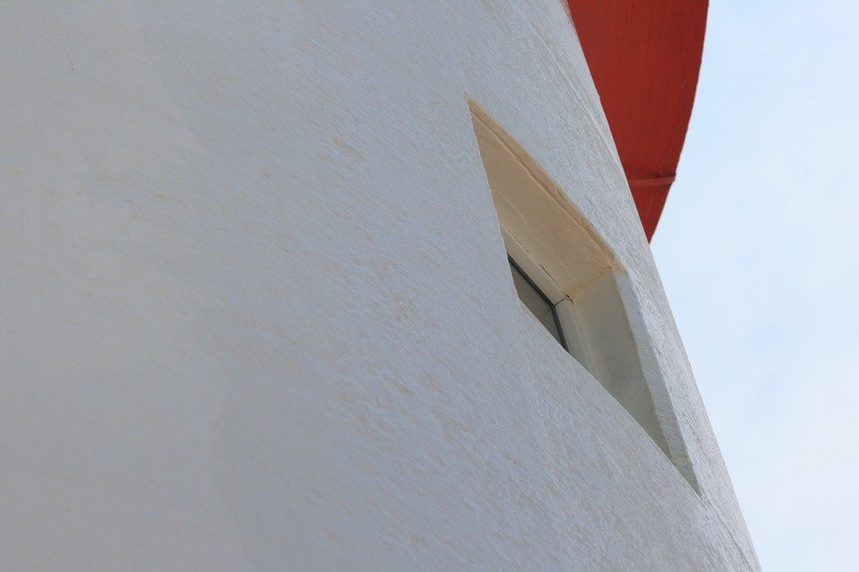 very beautiful lighthouse window