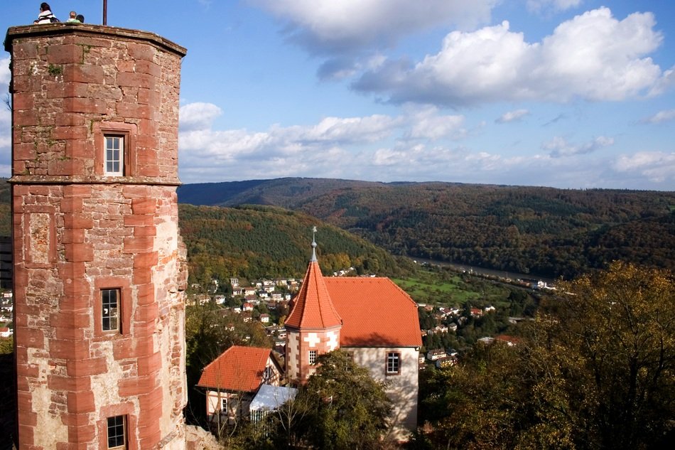 charmingly beautiful castle, germany