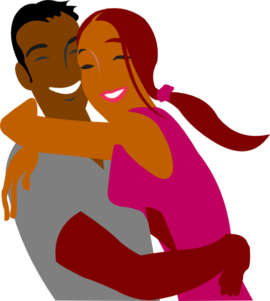 Black Couple drawing free image download