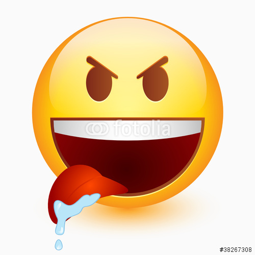 Yummy Smiley Face Vector free image download
