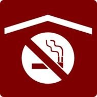clipart of the No Smoking logo
