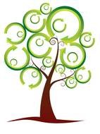 Tree Coloring Pages drawing