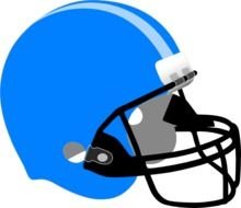Blue light Blue Helmet At Clkercom Vector Online