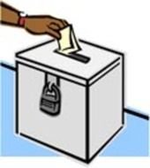 the box for voting drawing