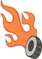 Hot Wheels as a drawing