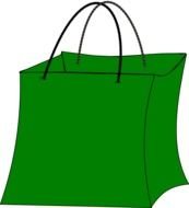 Green Gift Bag At Clkercom Vector Online Royalty