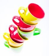 Beautiful Color Cups