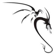 10 Tribal Fire Dragon Tattoos Designs Frees That You Can