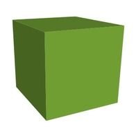 Green Cube By Jgm104 A