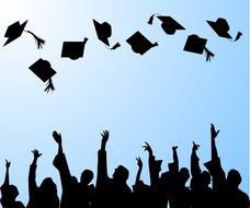 Graduation Time drawing