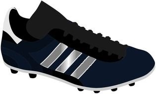adidas blue painted boots