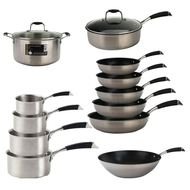 Batterie De Cuisine Casino Desirs 14 Pi Ces Inox Induction