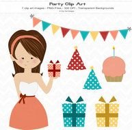 Items Similar To Birthday Party Instant Download Girly