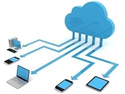 clipart of the Internet Cloud
