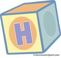 Alphabets H Alphabet Block Classroom