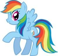 Image Of Rainbow Dash drawing