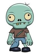 clipart of the zombie character